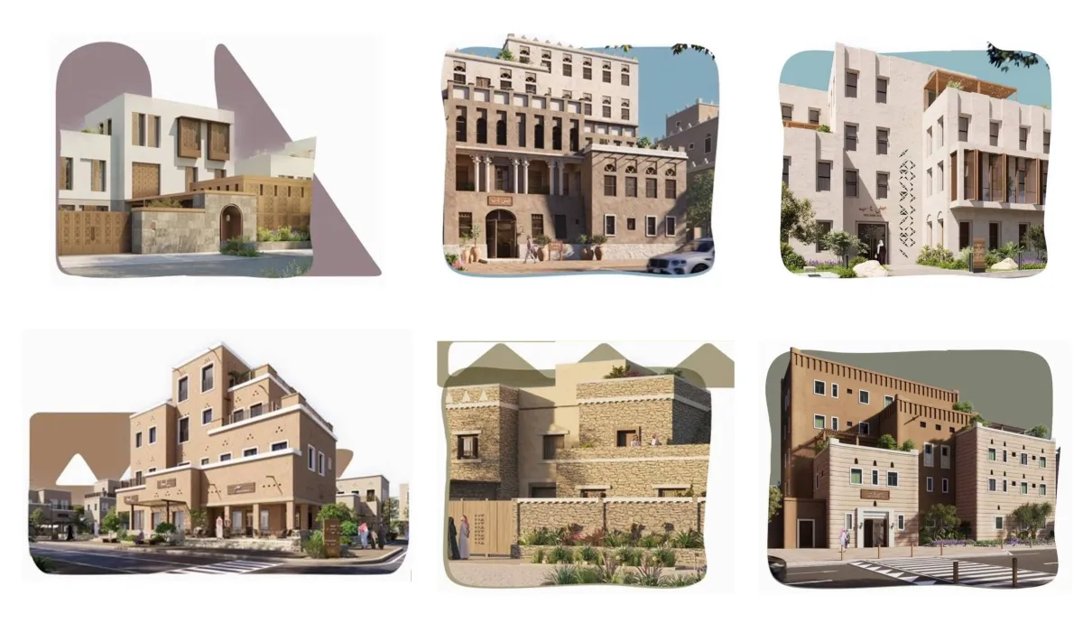 7 مدن تشهد تطبيقات حديثة لتصميمات العمارة السعودية في مرحلتها الثانية
