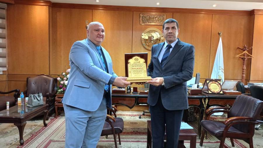 المستشار عمر سلامة يتلقى تهاني النيابات والمحاكم بمناسبة تعيينه مساعداً لوزير العدل