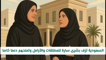 السعودية تقدم دعمًا مميزًا للمطلقات والأرامل: اكتشف الشروط والمتطلبات للحصول على المساعدة!