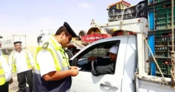حملات مرورية مكثفة لرصد المخالفات في شوارع القاهرة والجيزة