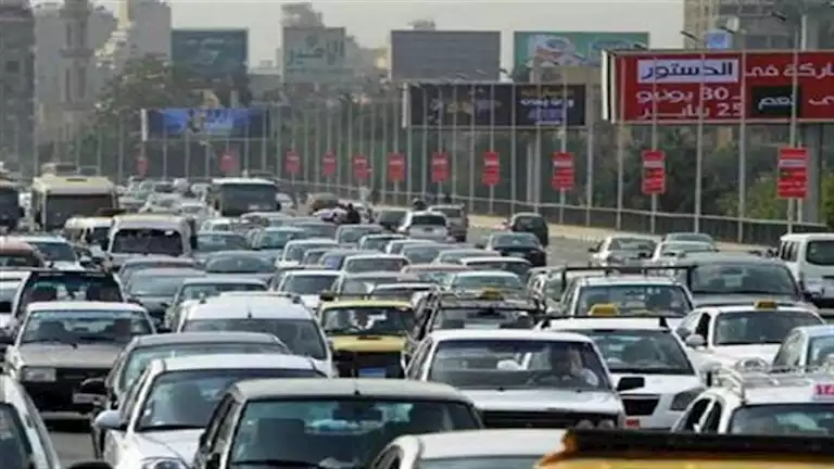 ازدحام شديد في الدائري ومحور 26 يوليو: خريطة الكثافات المرورية في شوارع القاهرة