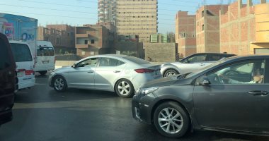 ازدحام مروري كثيف في شوارع القاهرة والجيزة