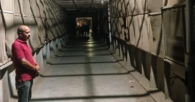 إضاءة كوبرى مشاة الشرابية تنفيذًا لتوجيهات محافظ القاهرة