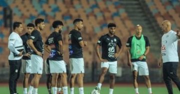 المنتخب الوطني ينهى تدريباته في استاد القاهرة اليوم استعدادًا لمواجهة جيبوتي