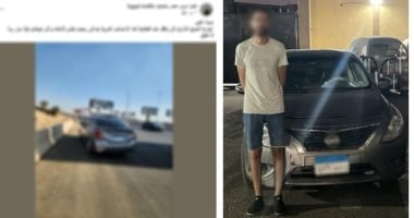 سائق يستغل طرق غير قانونية في القاهرة، يهدد الأرواح بحادث مأساوي!
