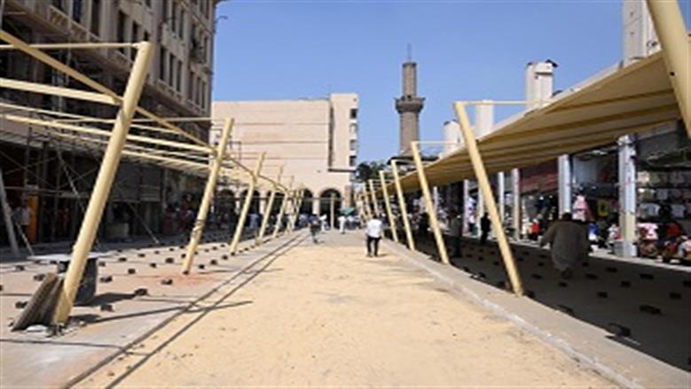 محافظ القاهرة يعلن عن تطوير 3 شوارع و9 عقارات تاريخية في العتبة