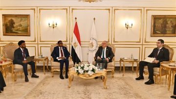 وزير الري يتباحث مع نظيره الصومالي خلال أسبوع القاهرة الثامن للمياه