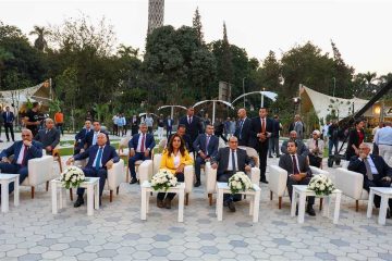 وزيرة التنمية المحلية تدشن أعمال تجديد حديقة المسلة التراثية في الزمالك