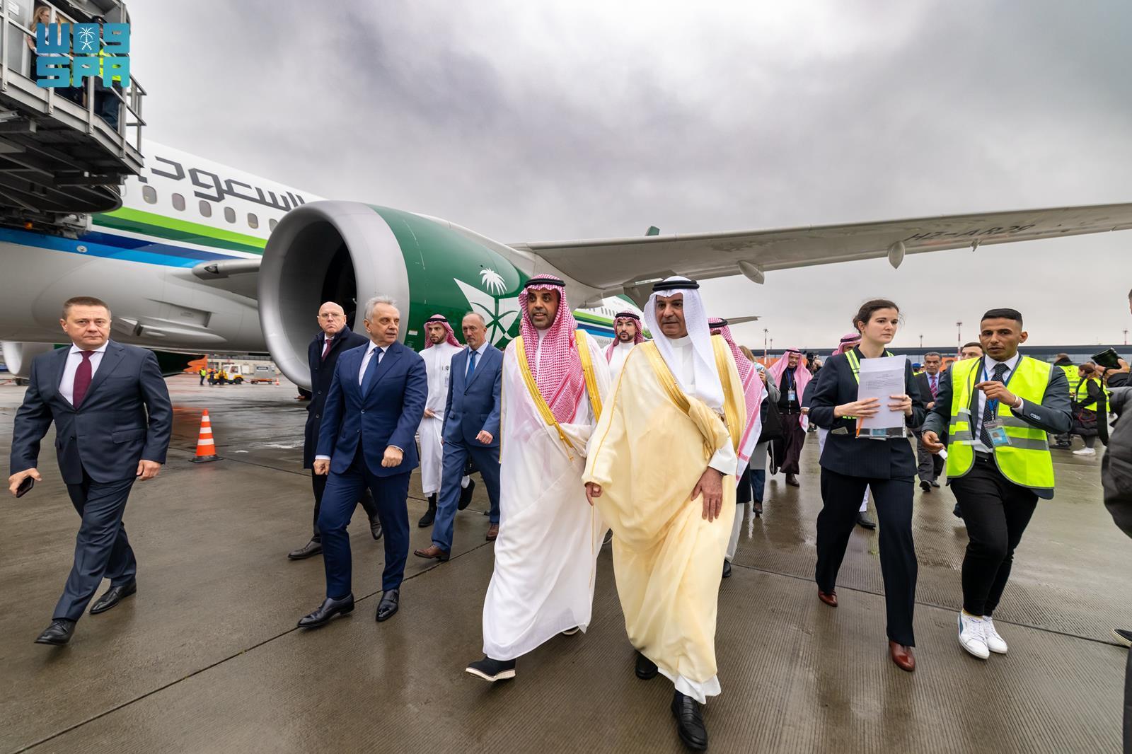 الخطوط السعودية تُطلق رحلات منتظمة بين الرياض وموسكو في احتفالية مميزة
