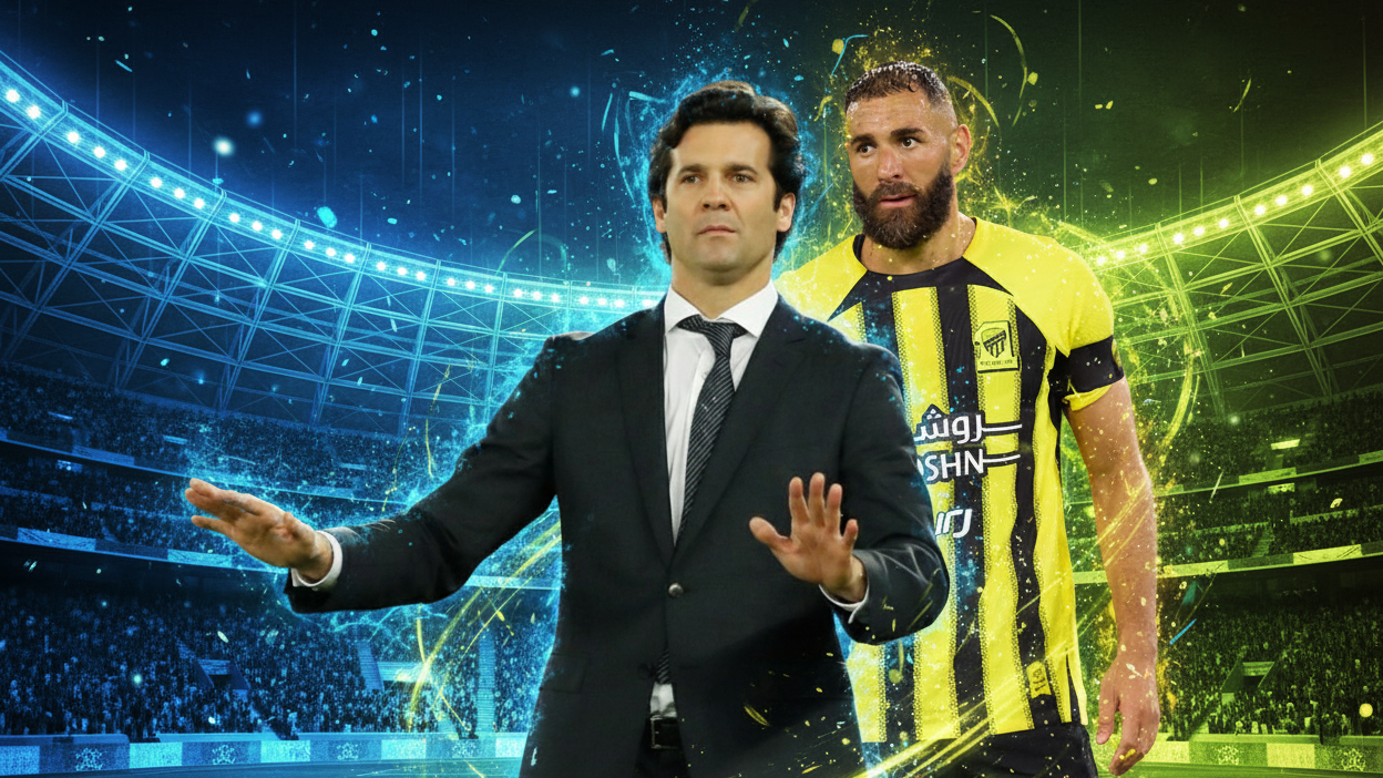 كريم بنزيما يكشف تفاصيل رفض الاتحاد طلبه بالتعاقد مع سانتياجو سولاري