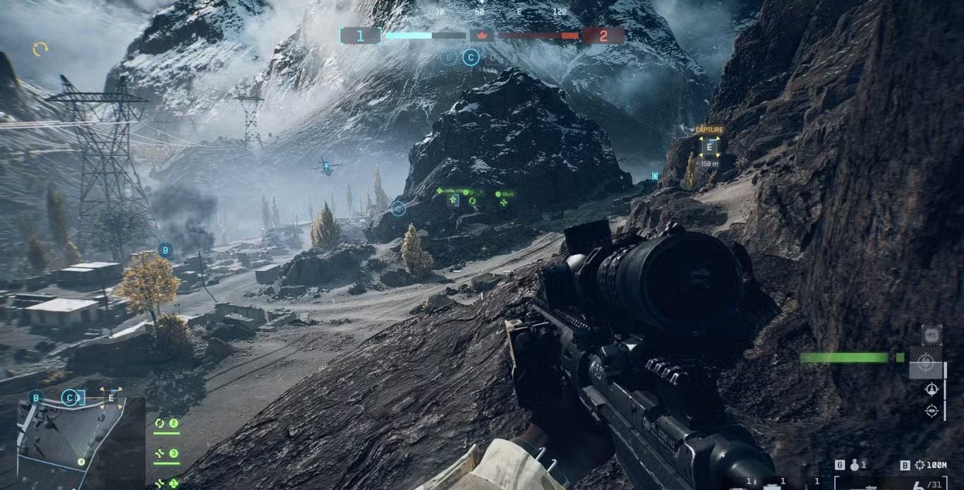 أفضل أماكن القنص في خريطة Liberation Peak في Battlefield 6 – الجزء الأول