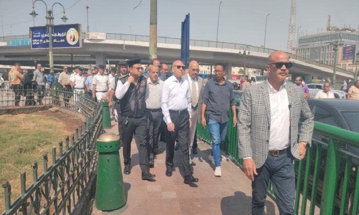 محافظ القاهرة يتفقد ميدان رمسيس ويطلق حملات يومية لاستعادة النظام والانضباط