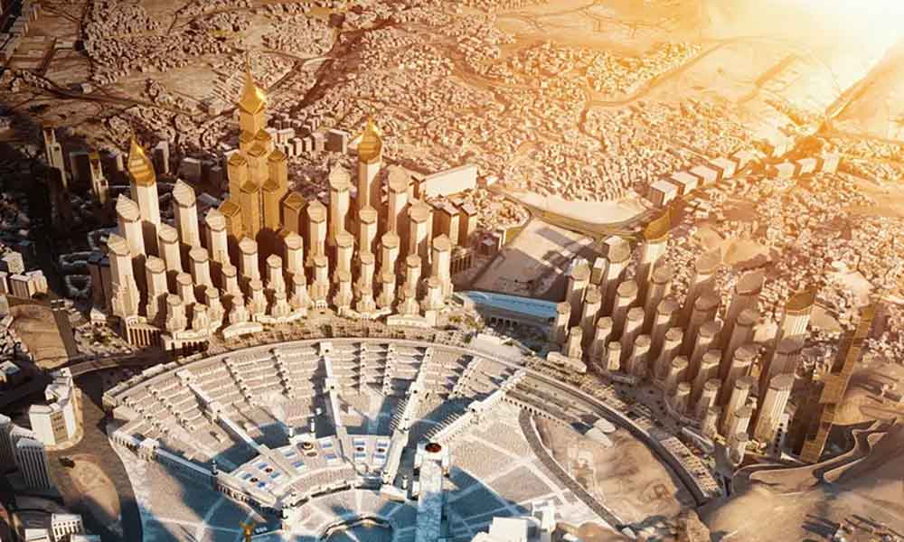 ولي العهد السعودي يطلق مشروعًا ضخمًا لزيادة سعة المسجد الحرام