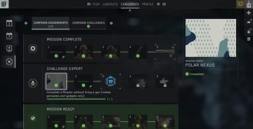 إكمال مهمة دون إطلاق النار في Battlefield 6 (تحدي Challenge Expert 1)
