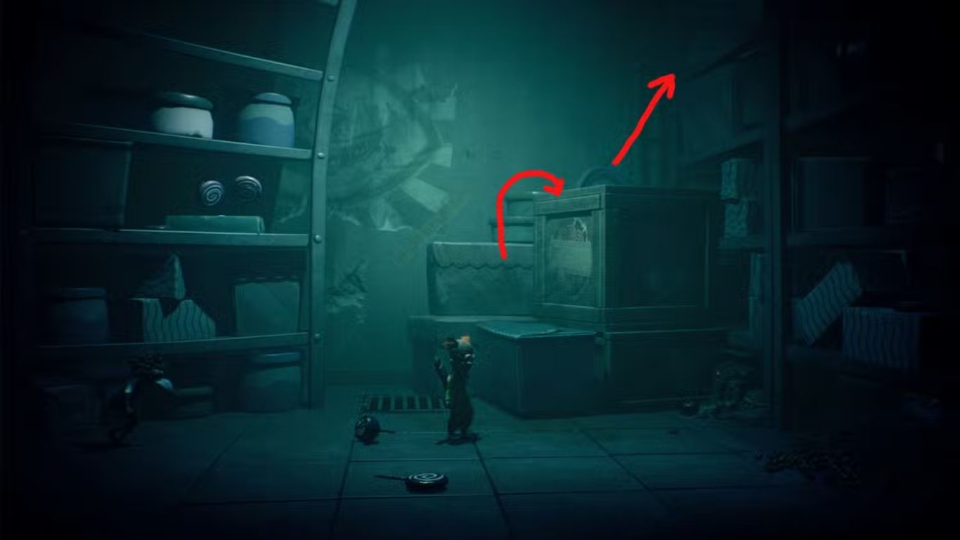 الحصول على البطاريات في الفصل الثاني من لعبة Little Nightmares 3 – الجزء الثاني