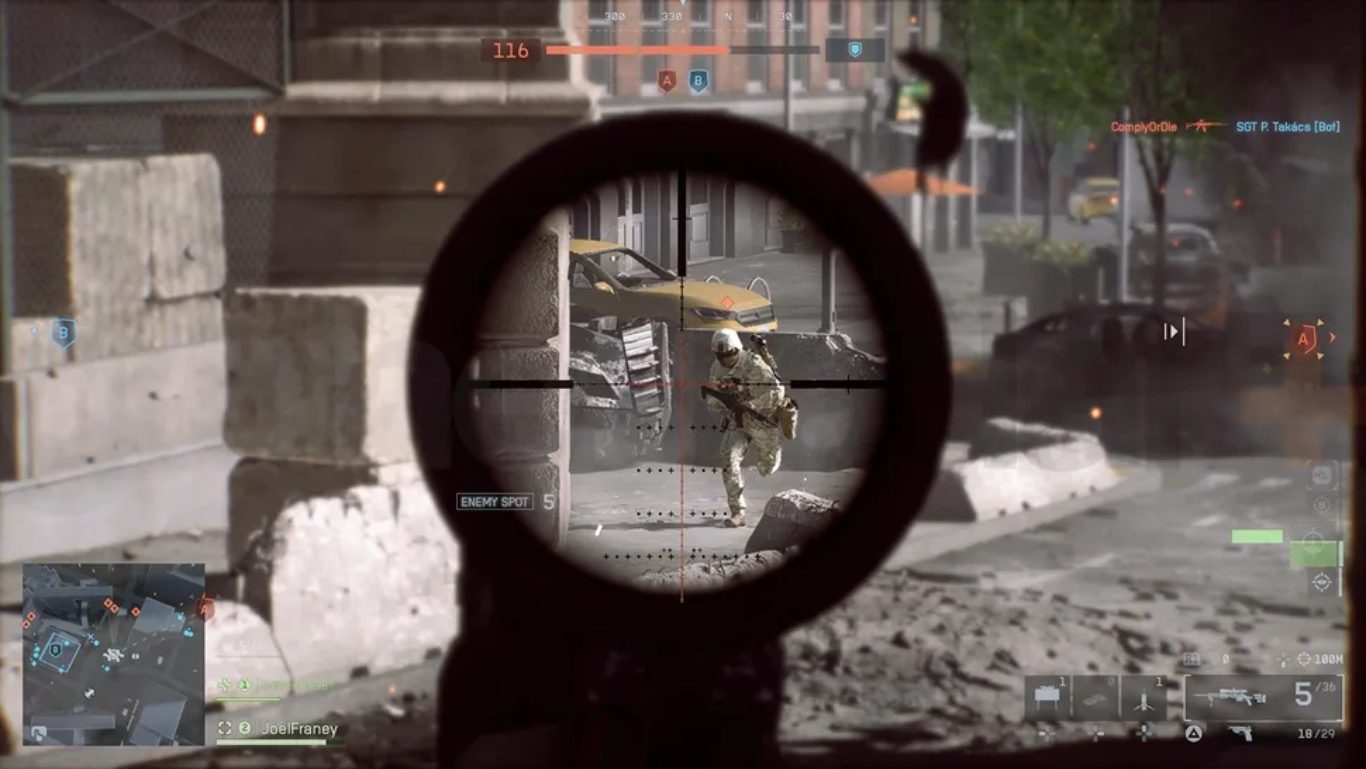 أفضل إعداد لفئة Recon وأفضل الأسلحة في Battlefield 6