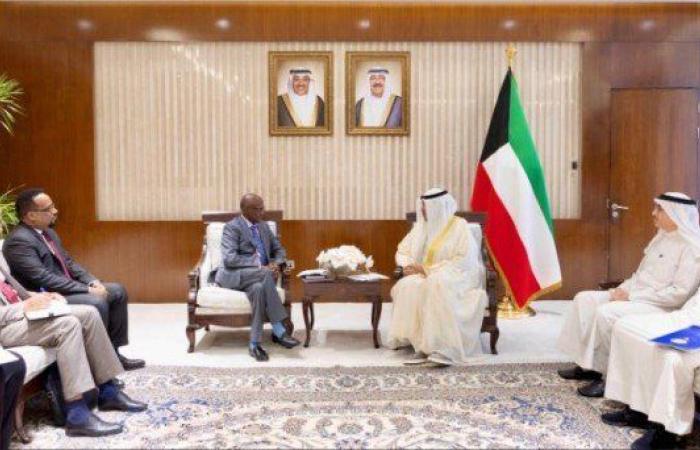 الكويت وأثيوبيا تبحثان تعزيز العلاقات الثنائية وآفاق التعاون المشترك