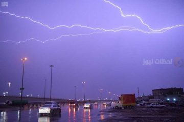 المركز الوطني للأرصاد: أمطار رعدية وسيول محتملة في عدة مناطق من السعودية اليوم