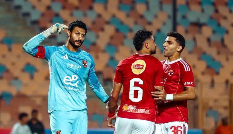 ايقاف الشناوى يمنعه من مباراة الأهلي وسموحة في الدوري الممتاز